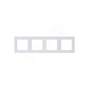 ABB Levit Белый / ледяной Рамка 4-ая | 3901H-A05040 01W | 2CHH015040A6001 | ABB - фото 4