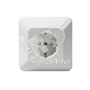 Розетка SCHUKO в сборе с заземлением, 16А / 250В, винтовые клеммы, серия Jussi, белый | 23-01EUJ-212  | 2TKA000749G1 | ABB - ABB
