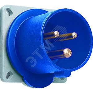 Вилка панельная с прямым фланцем 316B6, 16A, 3P+E, IP44, 6ч | 2CMA193346R1000 | ABB - фото 2