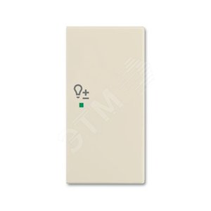SRD-2-R-92 Клавиша двойная правая free@home, светорегулятор, Basic 55, цвет слоновая кость | 6220-0-0645 | 2CKA006220A0645 | ABB - ABB
