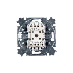 ABB Levit Белый / дымчатый чёрный Переключатель 1-кл. | 3559H-A06445 62W | 2CHH590645A6062 | ABB - фото 3
