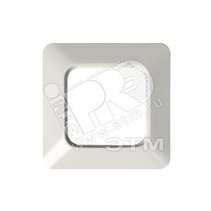 Рамка 1-постовая, серия Jussi, белый | 2511 | 2TKA000006G1 | ABB