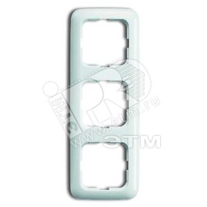 Рамка 3-постовая, серия Reflex SI, цвет альпийский белый | 1725-0-1538 | 2CKA001725A1538 | ABB - ABB