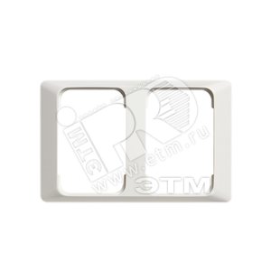 Рамка 2-постовая для DoubleSchuko, 100мм серия Jussi, белая | 2522-100 | 2TKA000817G1 | ABB