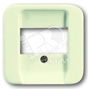 Плата центральная (накладка) для розеток громкоговорителя 0247, 0248, серия Busch-Duro 2000 SI, цвет сл. кость | 1724-0-4329 | 2CKA001724A4329 | ABB