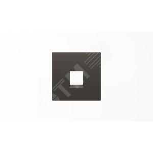 Накладка для телекоммуникационных розеток типа 8117... и/или 8118..., серия SKY, цвет чёрный барх.|2CLA851700A1501| ABB 2