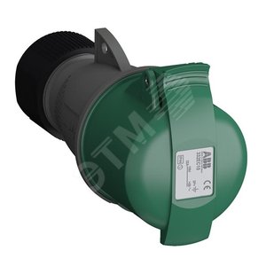 Розетка кабельная Easy&Safe 332EC10,32А,3P+E,IP44,10ч|2CMA102043R1000| ABB - ABB