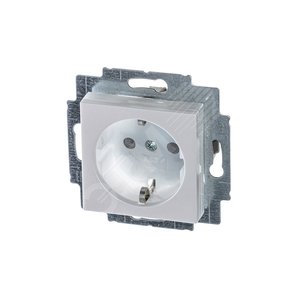 ABB Levit Жемчуг / ледяной Розетка с з/к со шторками 16А | 5520H-A03457 68W | 2CHH203457A6068 | ABB - фото 2