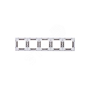 ABB Levit Кофе макиато / белый Рамка 5-ая | 3901H-A05050 18W | 2CHH015050A6018 | ABB - фото 5
