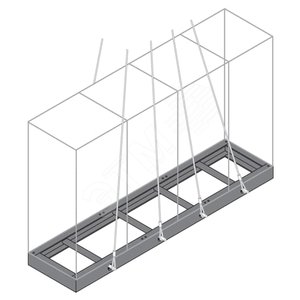 Цоколь транспортировочный H=200мм 2