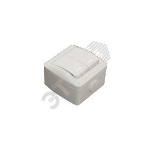 EVA выключатель 2 кл.подсветка Led IP54 - ABB
