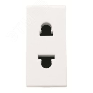 Розетка смешанная б/заземл.,Zenit,бел.