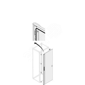 Дверь глухая IP65 H=1800 мм W=250 мм|1STQ009376A0000 | ABB - фото 2