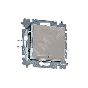 ABB Levit Кофе макиато / белый Выключатель 1-кл. с подсветкой | 3559H-A01446 18W | 2CHH590146A6018 | ABB - фото 5