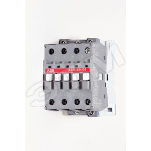 Контактор A30-30-01 (30А AC3) катушка 220В AC - ABB