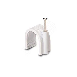 Зажим для круглого кабеля диам.9мм серый (100шт) | 05775 | ABB 2