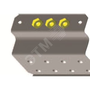 Держатель изолятора ZX561 вертикальный | RZ80 | ABB - фото 2