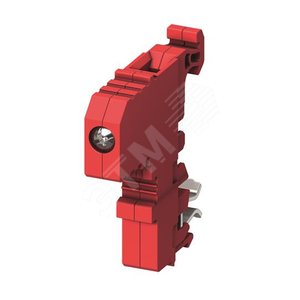 Smissline Клемма дополнительная TP 10мм.кв. красная - ABB