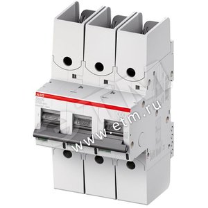 Выключатель автоматический трехполюсный S803S R 40А D 50кА (S803S-D40-R) | 2CCS863002R0401 | ABB