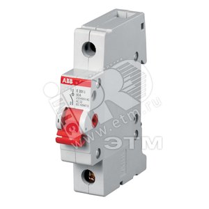 Рубильник 1пол. SD201/40 рычаг крас. | 2CDD281101R0040 | ABB - ABB