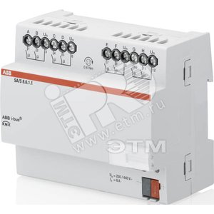 Выход бинарный 8 каналов 6А MDRC SA/S 8.6.1.1 - ABB