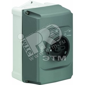 Бокс IB132-G для MS116/132 IP 65 с черной ручкой управления | 1SAM201911R1010 | ABB - ABB