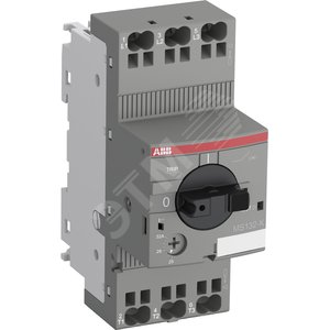 Авт.выкл. MS132-0.4K 100 кА с втыч клем с регулир. тепл защ 0.25A-0.4А тепл. расц. 10 | 1SAM350010R1003 | ABB - ABB