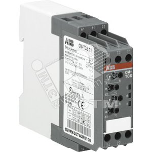 Реле контроля температуры CM-TCS.22S, Uпит=24В AC/DC, 0...+100 С, винтовые клеммы | 1SVR730740R9200 | ABB - ABB