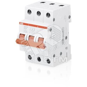Рубильник 3пол. SHD203/63 рычаг крас. | 2CDD273111R0063 | ABB - ABB