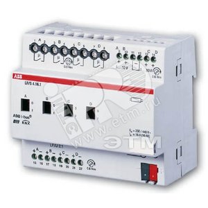 LR/S 4.16.1 Светорегулятор 4-х канальный для ЭПРА 1-10B, 16A, MDRC | 2CDG110088R0011 | ABB - ABB