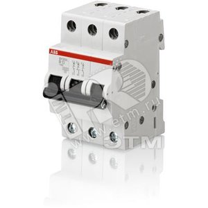 Выключатель автоматический трехполюсный SH203L 25А B 4,5кА (SH203L B25) | 2CDS243001R0255 | ABB - ABB