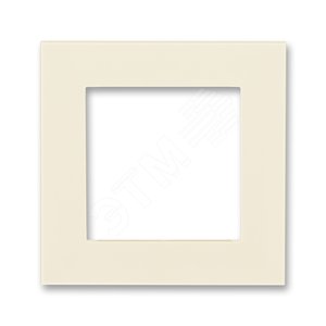 Сменная панель ABB Levit на рамку 1 пост слоновая кость (ND3901H-A150 17)