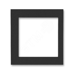 ABB Levit Антрацит Накладка на рамку 55х55 внешняя | 3901H-A00255 63 | 2CHH010255A4063 | ABB - ABB
