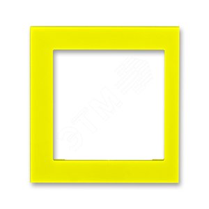 ABB Levit Жёлтый Накладка на рамку 55х55 внешняя | 3901H-A00255 64 | 2CHH010255A4064 | ABB - ABB