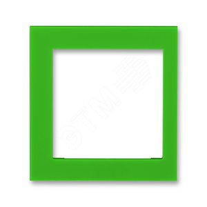 ABB Levit Зелёный Накладка на рамку 55х55 внешняя | 3901H-A00255 67 | 2CHH010255A4067 | ABB - ABB