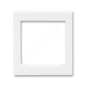 ABB Levit Белый Накладка на рамку 55х55 промежуточная | 3901H-A00355 03 | 2CHH010355A4003 | ABB