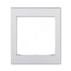 ABB Levit Серебро Накладка на рамку 55х55 промежуточная | 3901H-A00355 70 | 2CHH010355A4070 | ABB - ABB