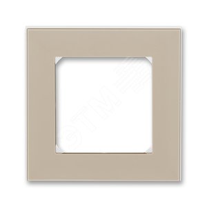 ABB Levit Кофе макиато / белый Рамка 1-ая | 3901H-A05010 18W | 2CHH015010A6018 | ABB - ABB