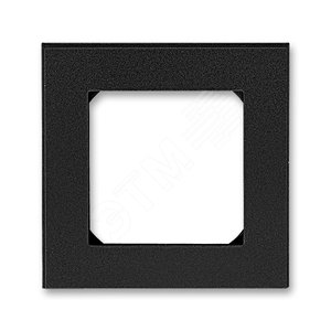 Рамка ABB Levit 1 пост антрацит / дымчатый чёрный (3901H-A05010 63W) - ABB