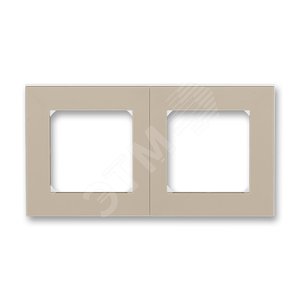 ABB Levit Кофе макиато / белый Рамка 2-ая | 3901H-A05020 18W | 2CHH015020A6018 | ABB - ABB