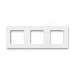 ABB Levit Белый / белый Рамка 3-ая | 3901H-A05030 03W | 2CHH015030A6003 | ABB - ABB