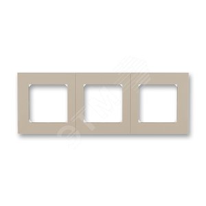 ABB Levit Кофе макиато / белый Рамка 3-ая | 3901H-A05030 18W | 2CHH015030A6018 | ABB - ABB