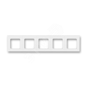 ABB Levit Белый / ледяной Рамка 5-ая | 3901H-A05050 01W | 2CHH015050A6001 | ABB - ABB