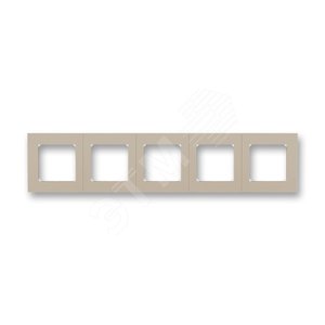 ABB Levit Кофе макиато / белый Рамка 5-ая | 3901H-A05050 18W | 2CHH015050A6018 | ABB - ABB