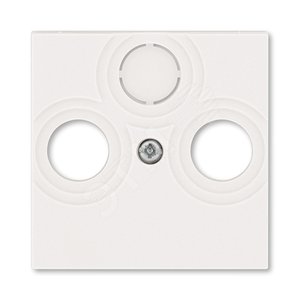 ABB Levit Жемчуг / ледяной Накладка для розеток TV-R / TV-R-SAT Жемчуг | 5011H-A00300 68 | 2CHH080300A4068 | ABB - ABB