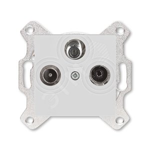ABB Levit Серый Розетка TV-R-SAT единственная | 5011H-A03303 16W | 2CHH083303A6016 | ABB - ABB