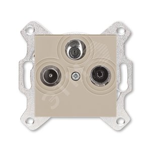 ABB Levit Кофе макиато Розетка TV-R-SAT единственная | 5011H-A03303 18W | 2CHH083303A6018 | ABB