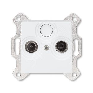 Розетка TV-R ABB Levit оконечная белый (5011H-A03503 03W) - ABB