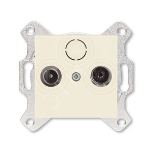 ABB Levit Слоновая кость Розетка TV-R оконечная | 5011H-A03503 17W | 2CHH083503A6017 | ABB - ABB