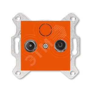 Розетка TV-R ABB Levit оконечная оранжевый (5011H-A03503 66W)